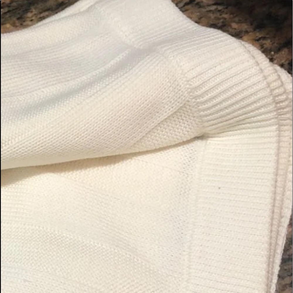 ASOS Off white Midi skirt in Wide Rib - Picture 8 of 8